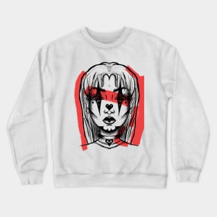 Clown girl Crewneck Sweatshirt